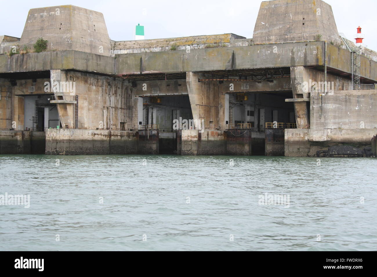 Keroman Submarine Base, at Lorient, France, built for German U-boats