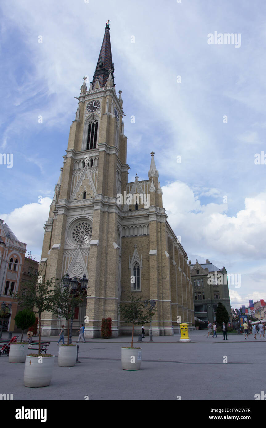 Saint Maria Church in Novi Sad Stock Photo Alamy