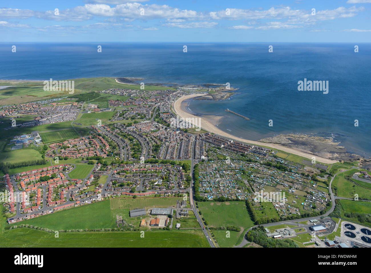 A scenic aerial view of Newbiggin by the Sea on the Northumberland coast Stock Photo Alamy A scenic aerial view of Newbiggin by the Sea on the Northumberland coast Stock Photo Alamy