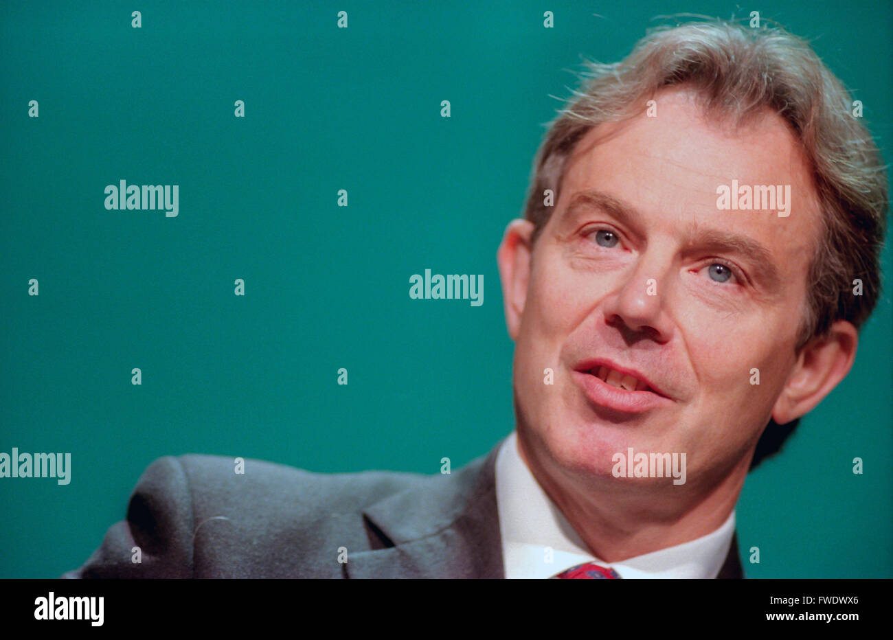 Tony Blair addressing an NHS Conference at the Metropole Hotel