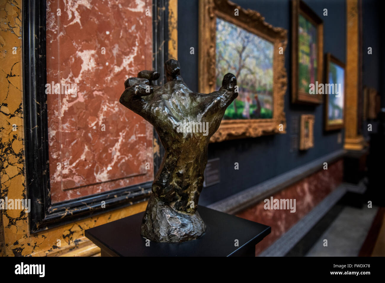 Fitzwilliam Museum and Art Gallery, Cambridge, England UK. April 2016