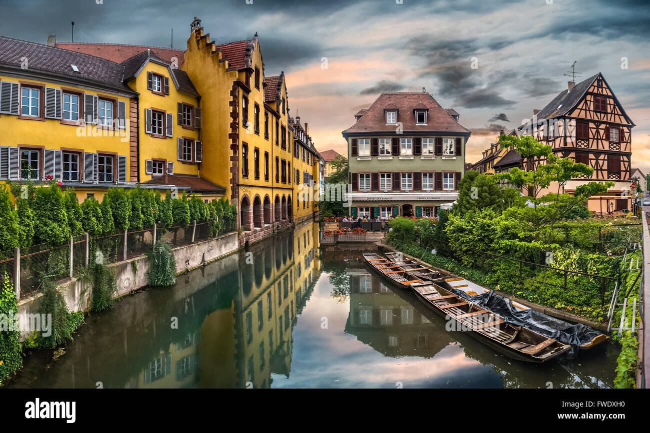 Tanner district, Colmar, Alsace, France Stock Photo Alamy