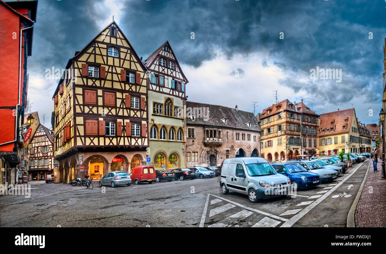 Colmar, Haut-Rhin, Alsace, France Stock Photo