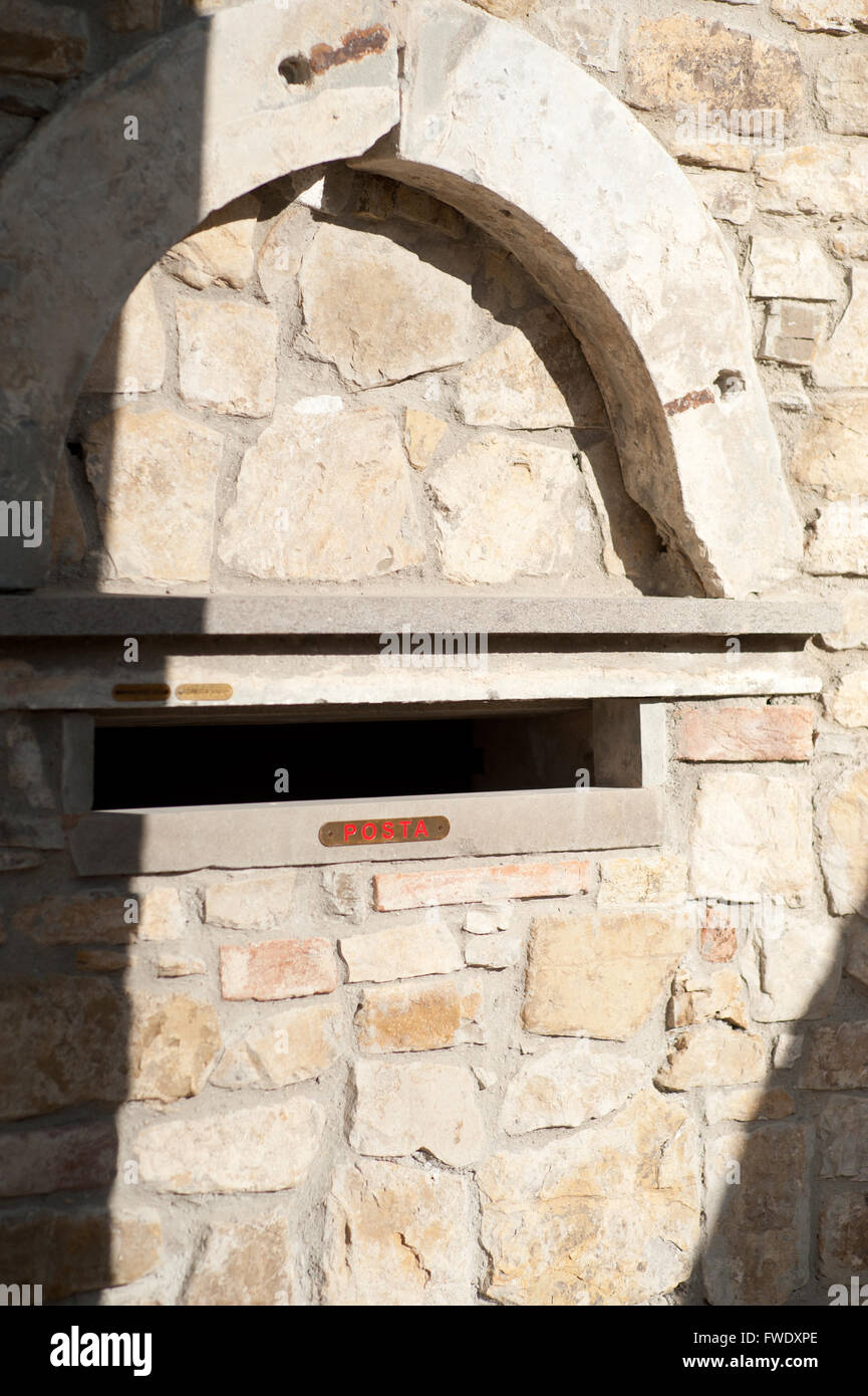 Medieval oven used for pizza and bread for centuries. Tuscany Chianti area Stock Photo