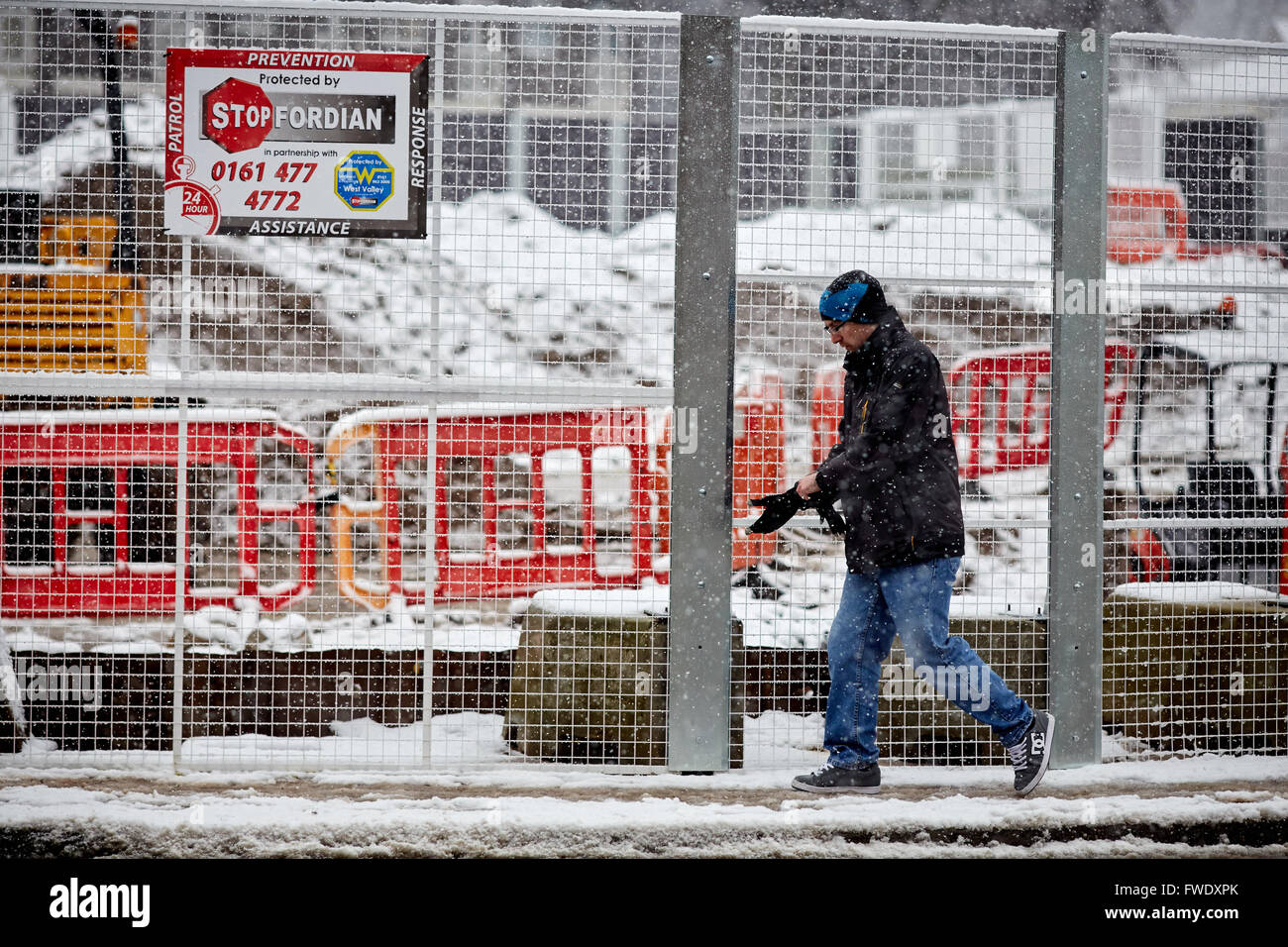 warning signs for Stopfordian security company Stockport Cheshire owned