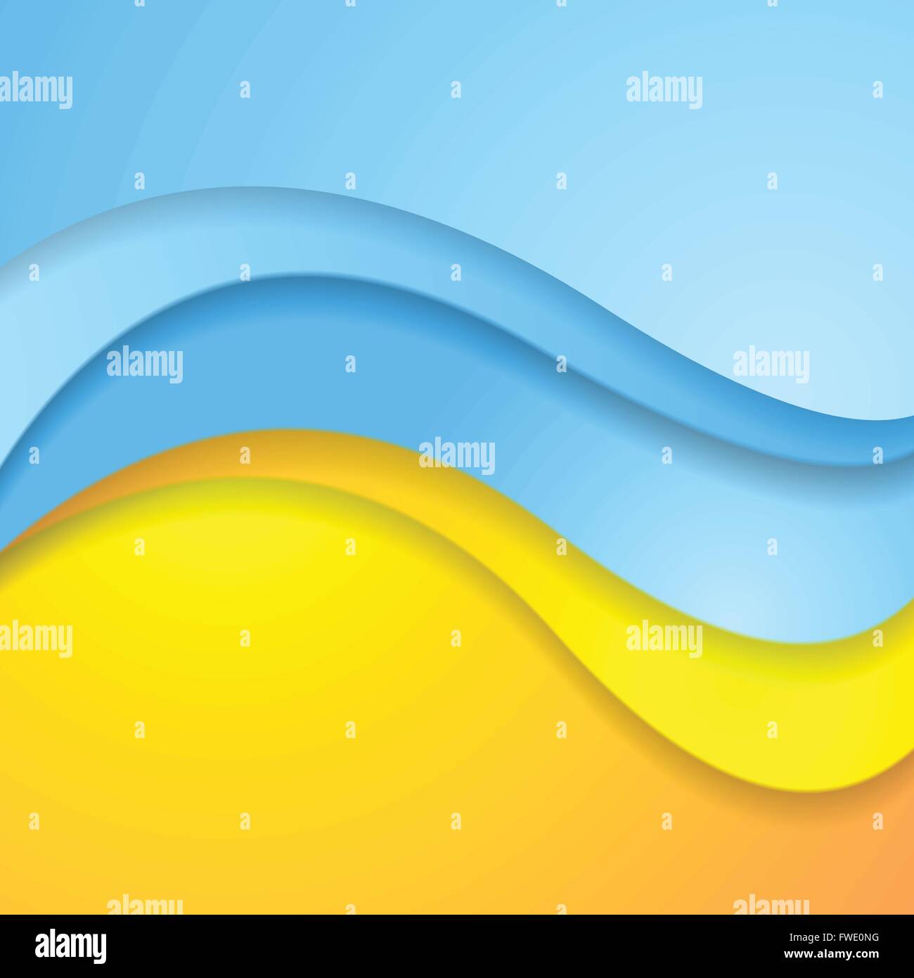Bright abstract contrast corporate wavy background. Vector illustration ...