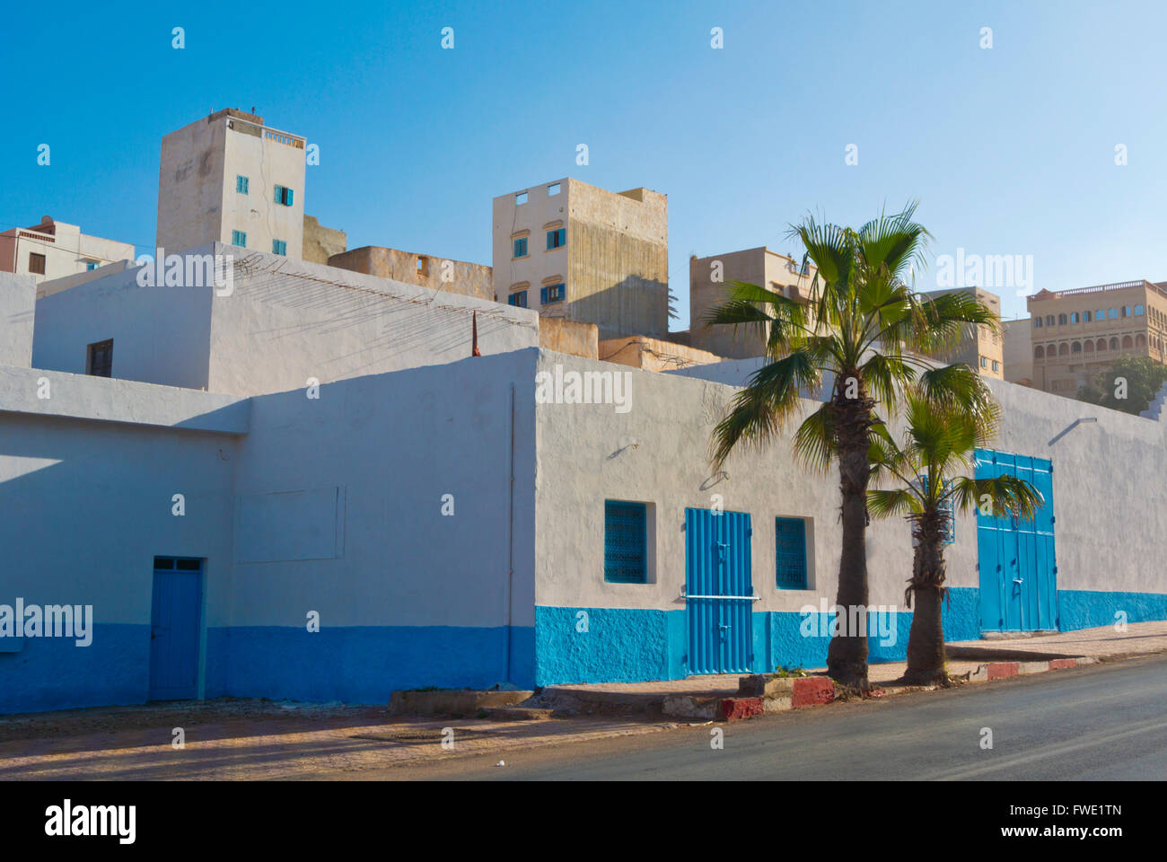 Houses at Al Houria park, Sidi Ifni, GuelmimOued region, southern