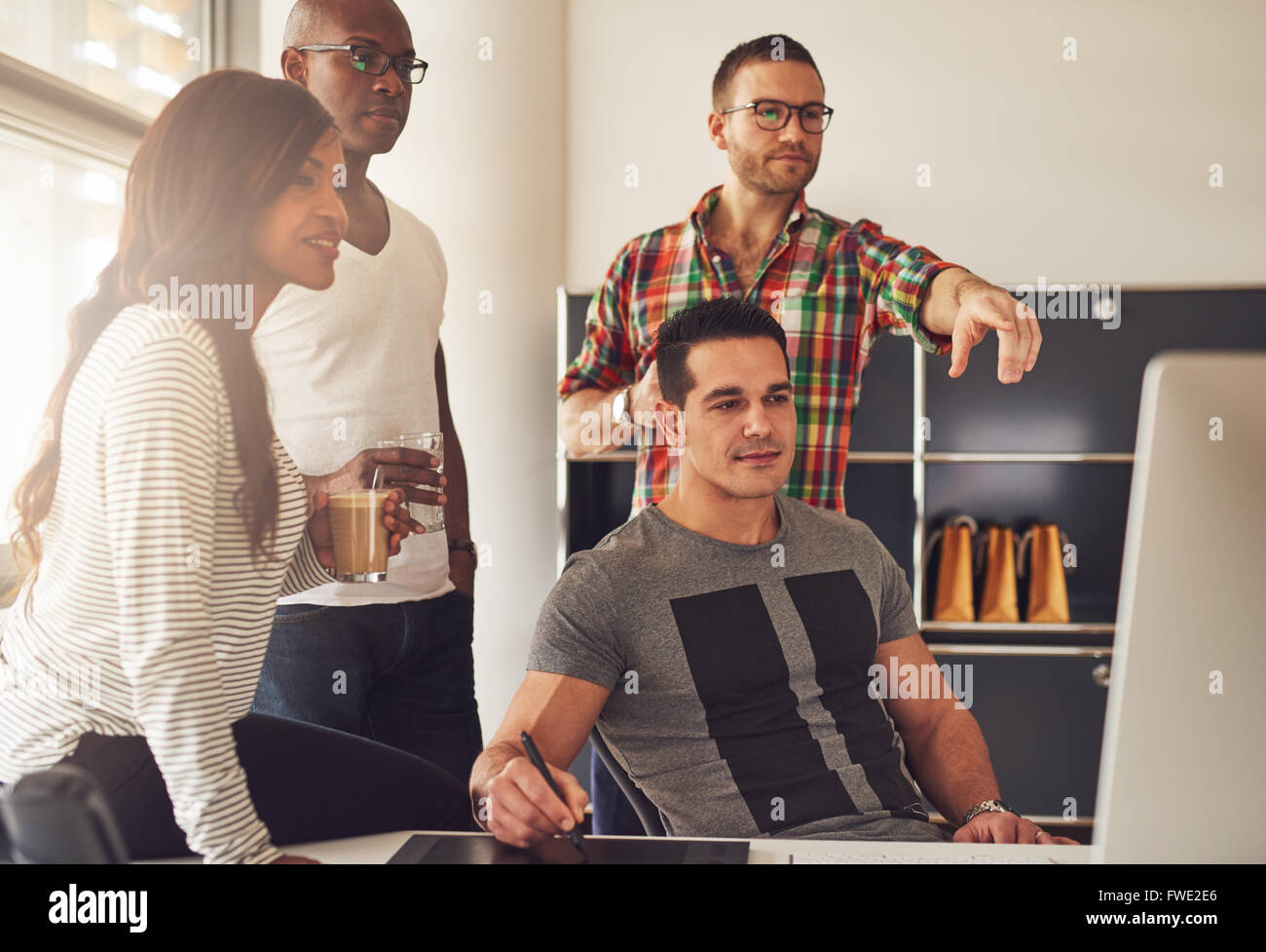 Black shirt design computer hi-res stock photography and images - Alamy