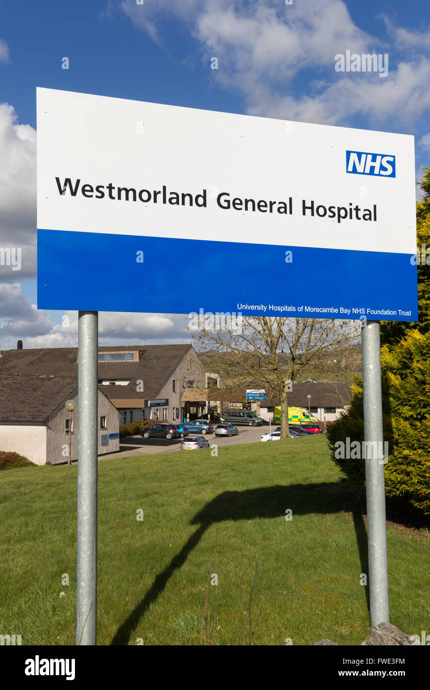 Westmorland General Hospital Kendal University Hospitals of Morecambe
