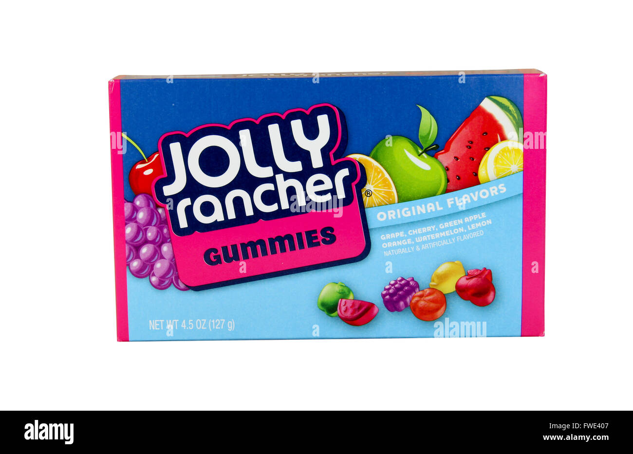 SPENCER , WISCONSIN, April,4, 2016 Box of Joly Rancher Gummies Candy ...