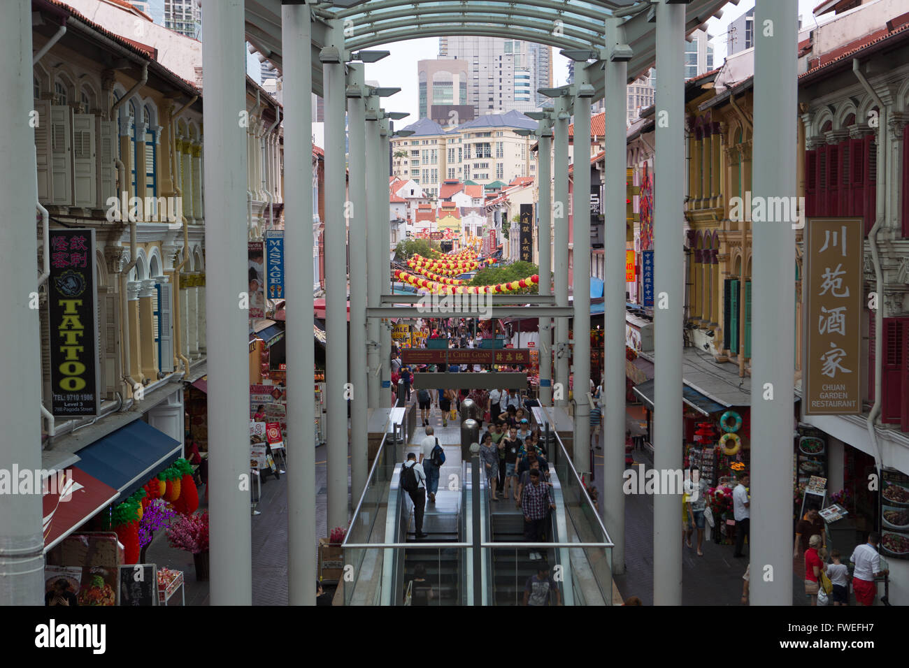 Chinatown station and shopping mall Stock Photo Alamy
