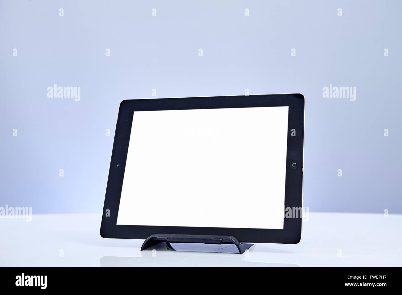 A close up shot of a computer tablet Stock Photo - Alamy