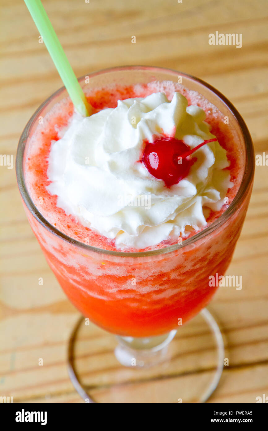 Mixed tropical drinks at a Mexican restaurant Stock Photo Alamy