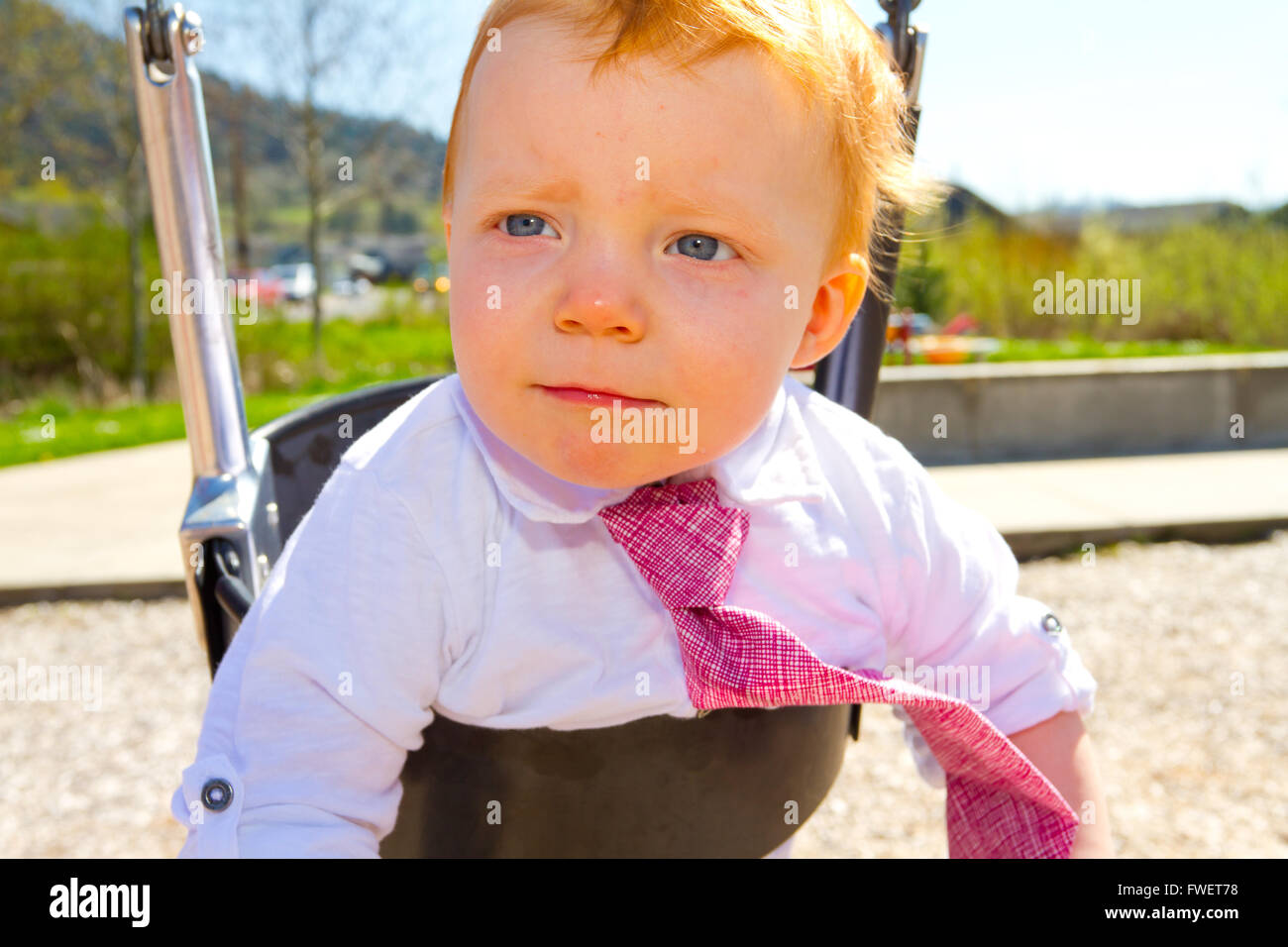 baby boy swing set