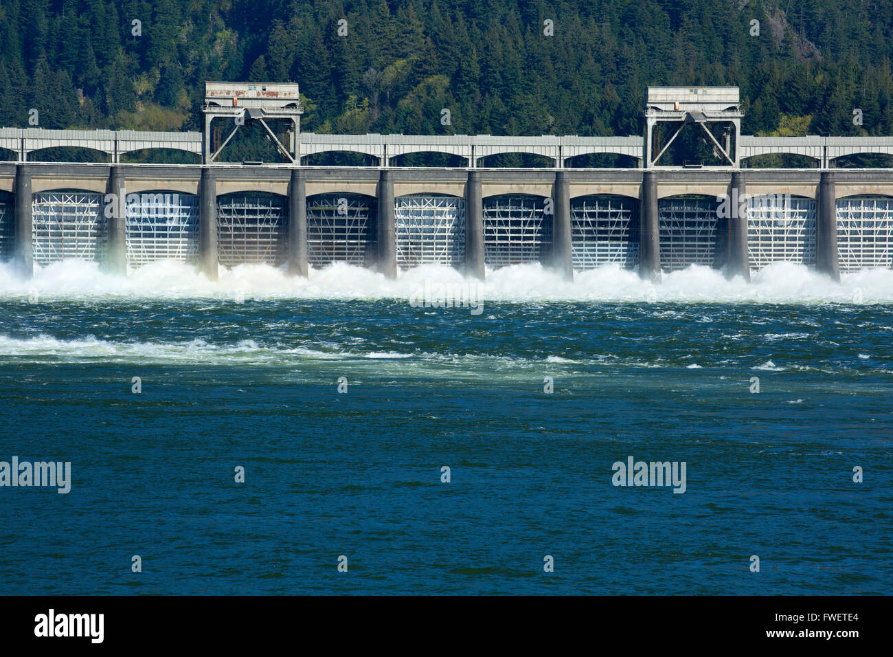 Bonneville Dam, Columbia River National Scenic Area, Washington