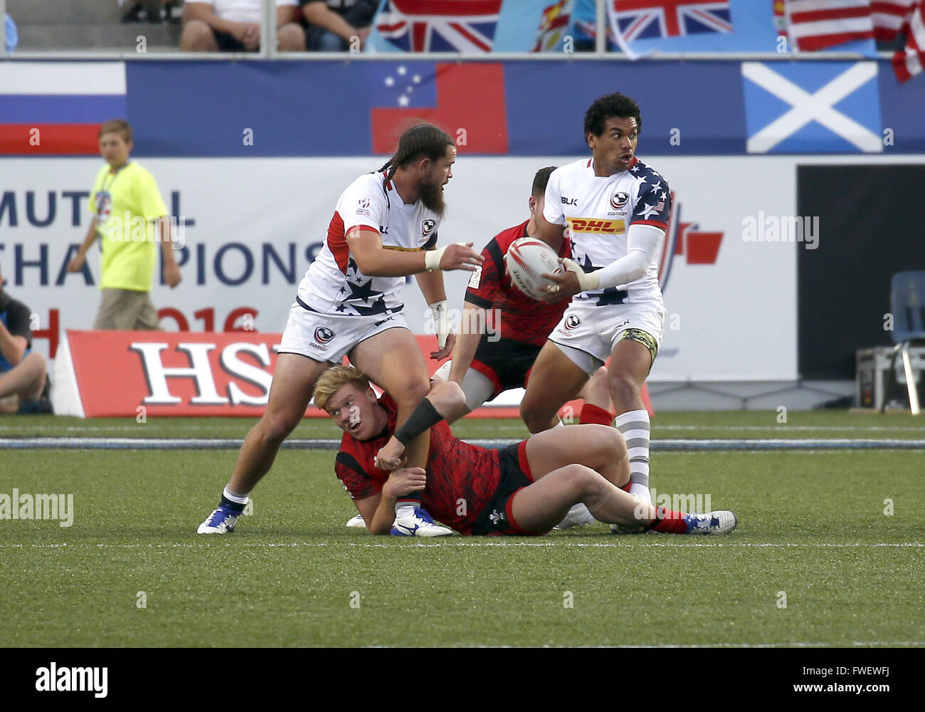 2016 USA Sevens Rugby Tournament at Sam Boyd Stadium Las Vegas ...