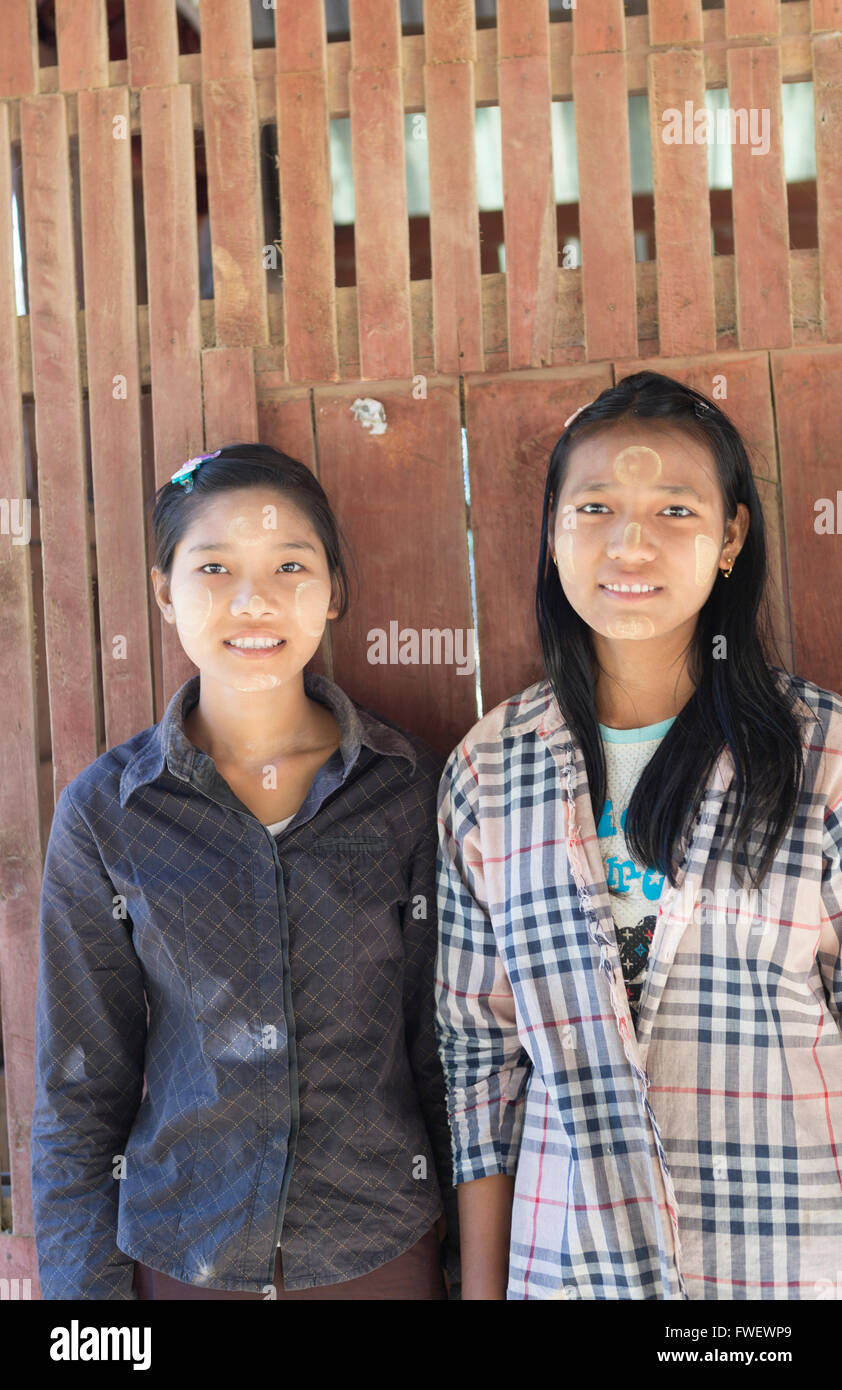 Local people, Mandalay, Myanmar, Southeast Asia Stock Photo