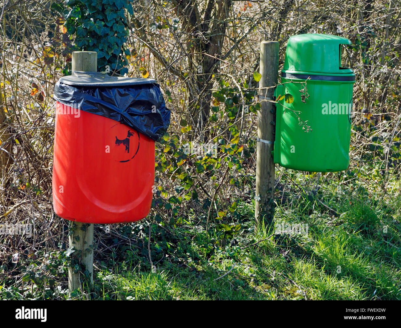 Dog waste bins hires stock photography and images Alamy