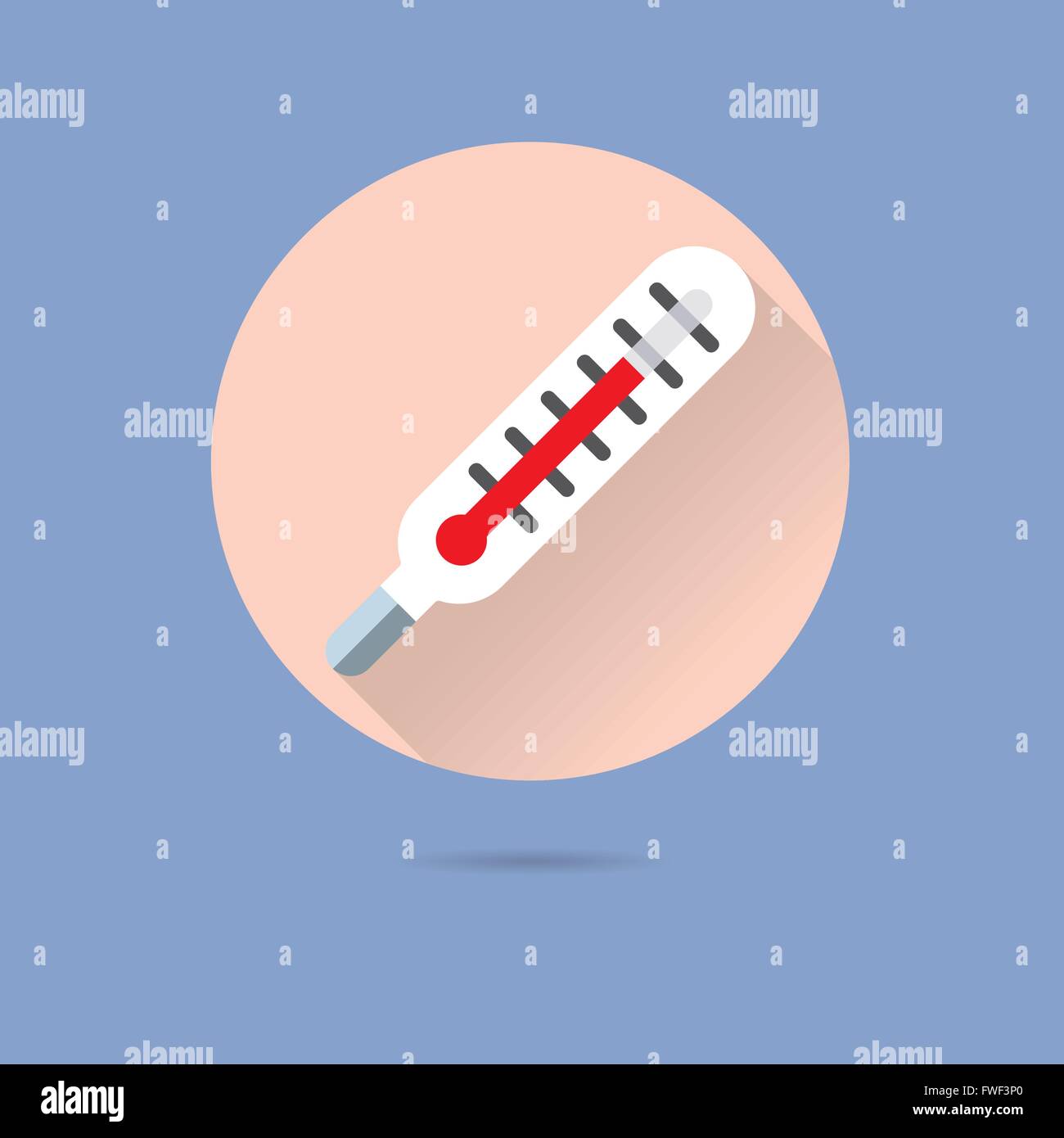 Quartz thermometer Stock Vector Images Alamy