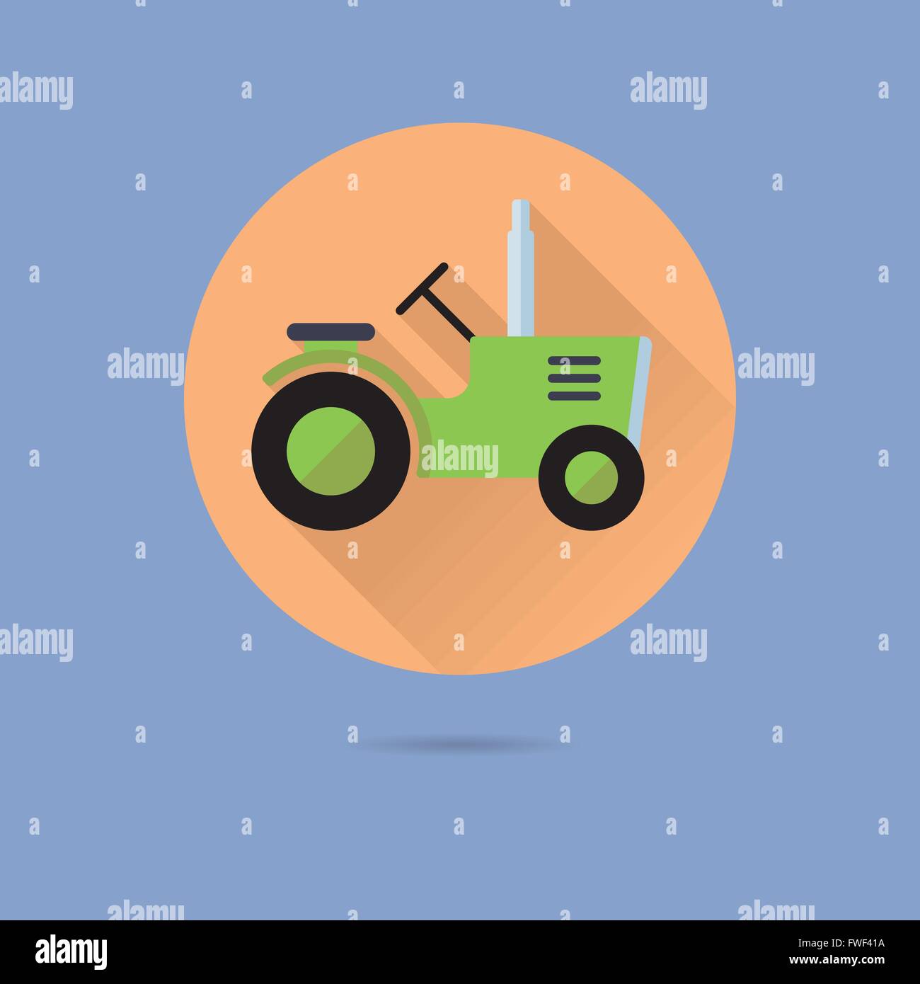 Agriculture tractor design hi-res stock photography and images - Alamy