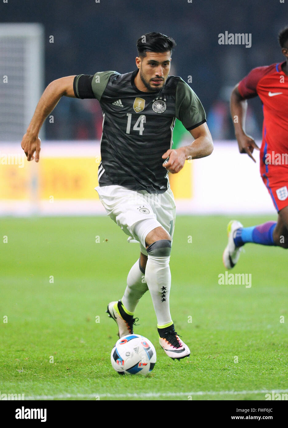 Friendly match at Olympia-Stadion Berlin, Germany vs England: Emre Can ...