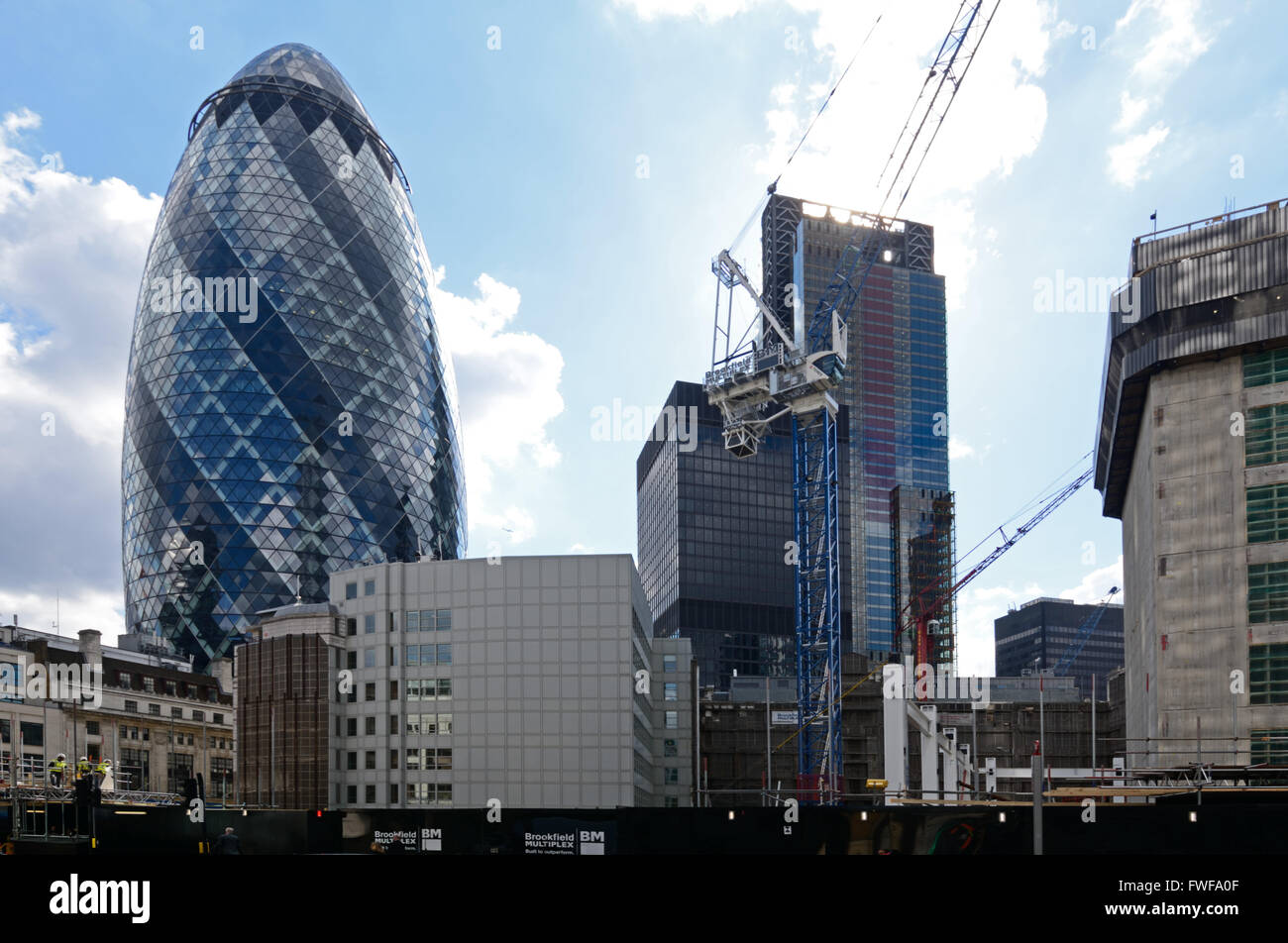 City of London Skyline Stock Photo - Alamy