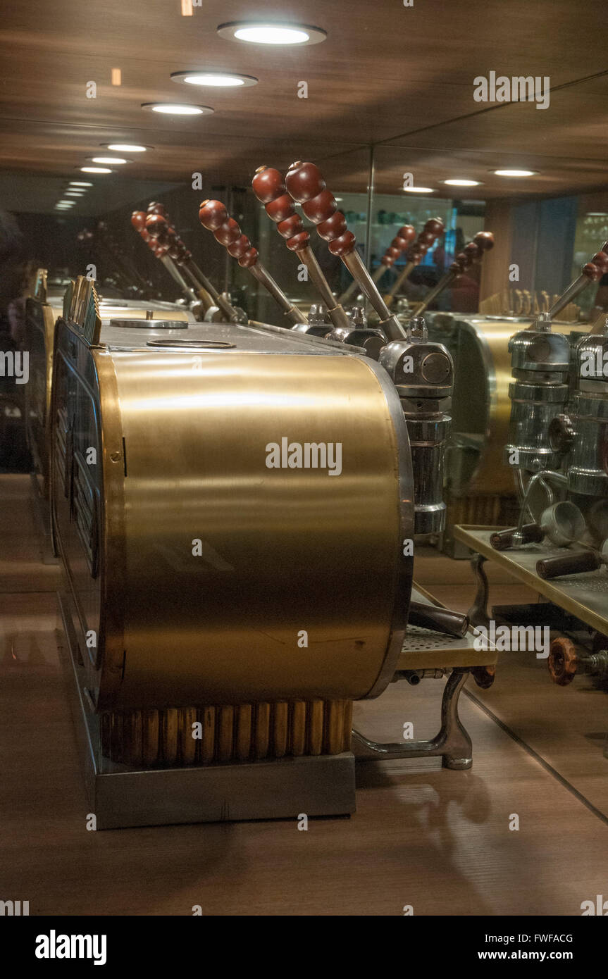 Australia's oldest Gaggia coffee machine at the oldestablished