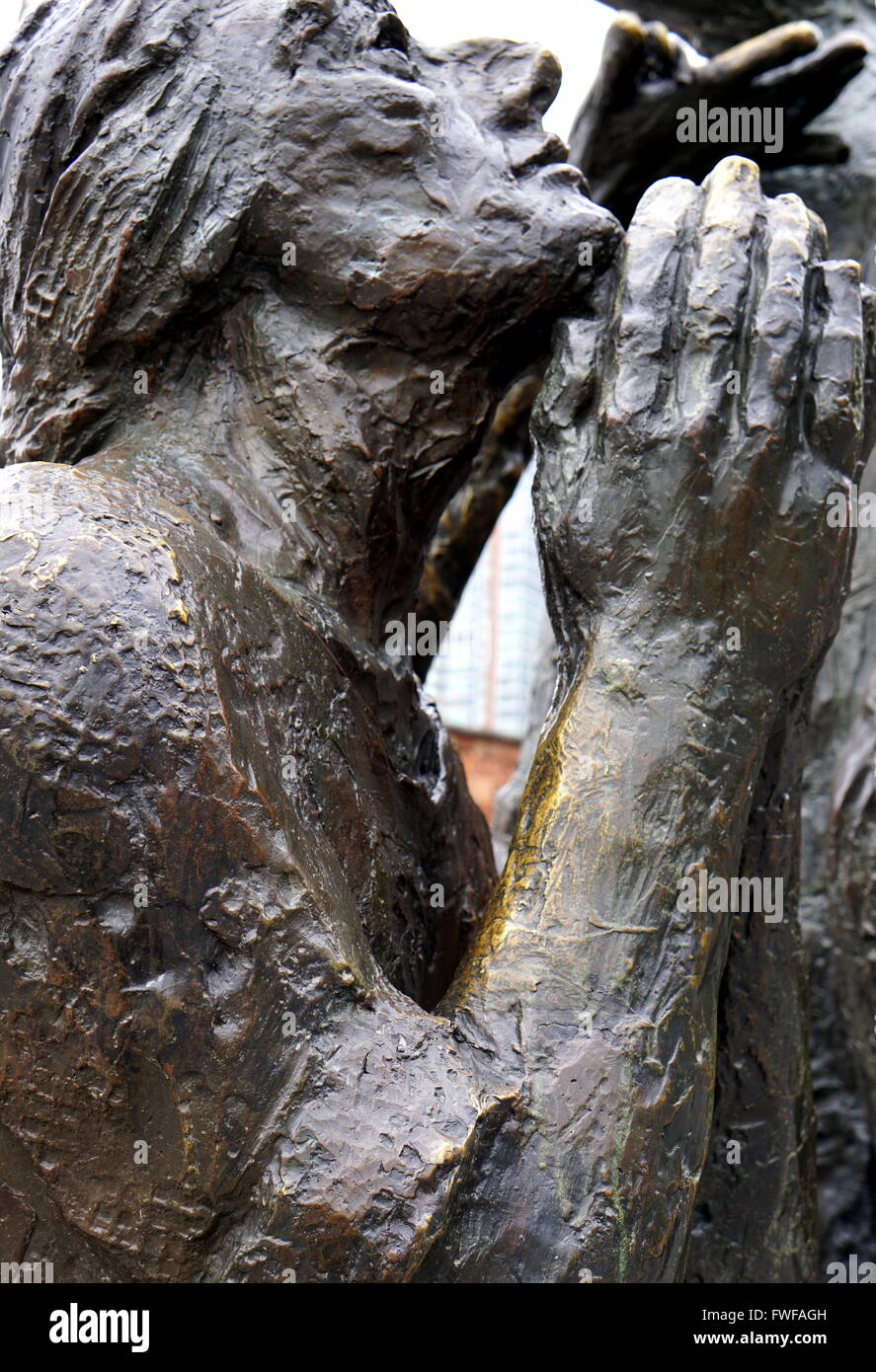 "The Immigrants", Bronze Sculpture at Battery Park, New York City, NY