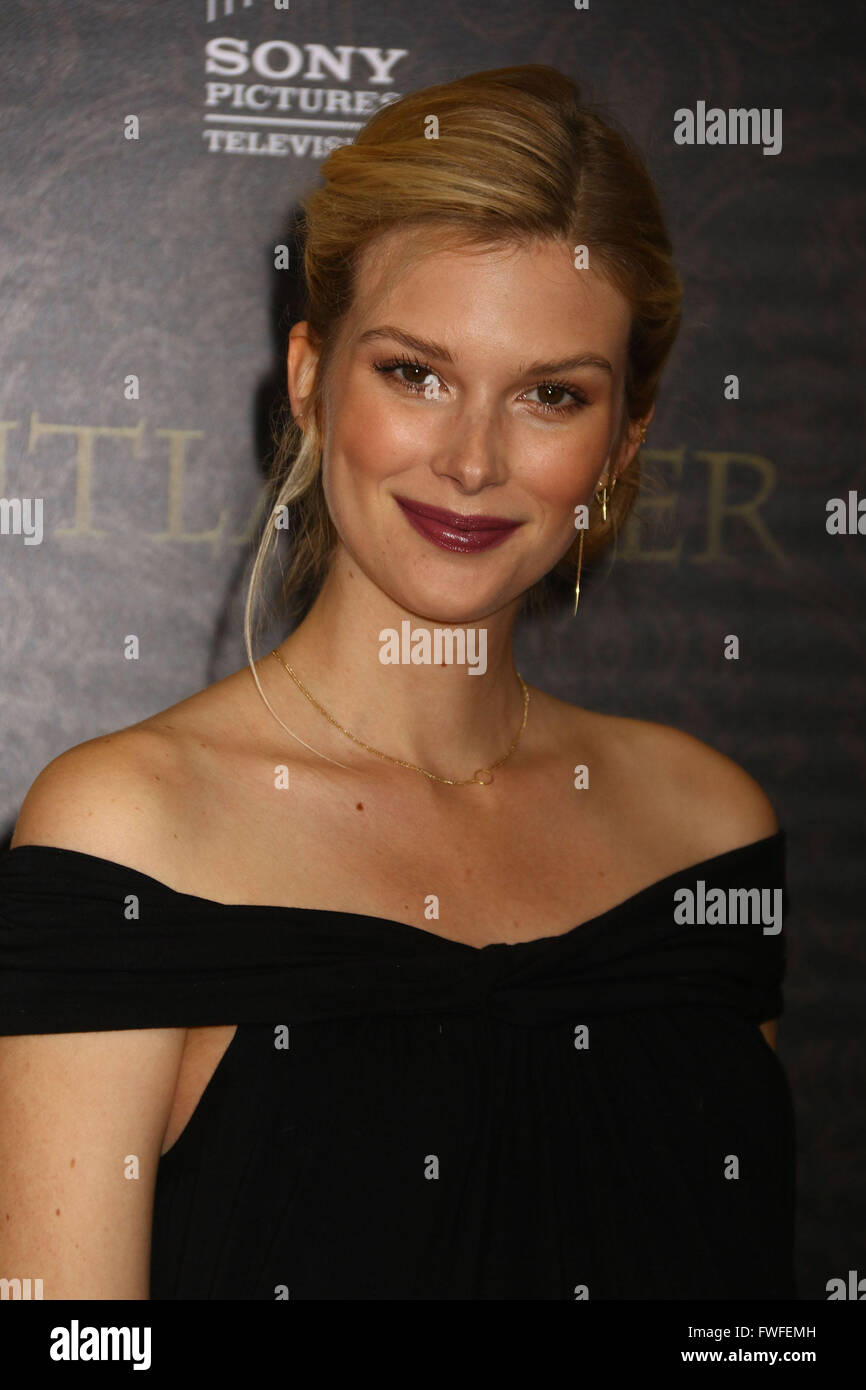 New York, USA. 4th Apr, 2016. Actress EMMA ISHTA attends the New York