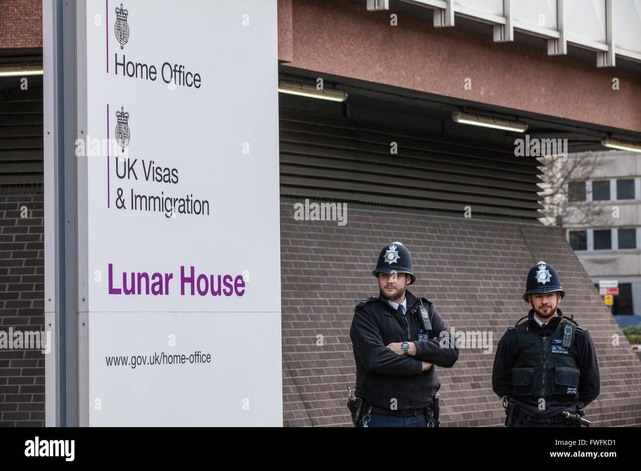 Croydon, UK. 5th April, 2016. The Home Office Uk Visas & Immigration