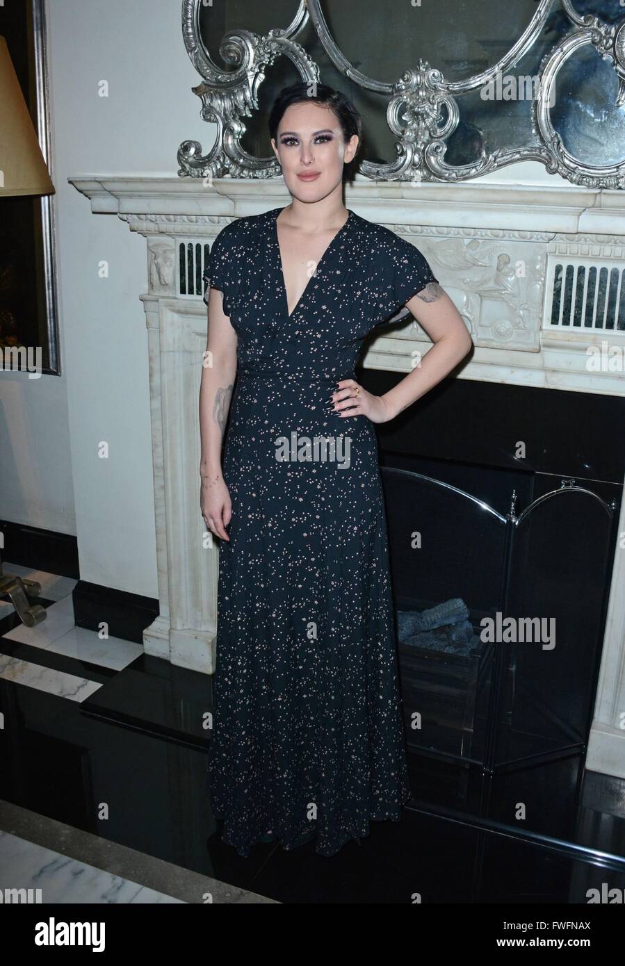 New York, NY, USA. 5th Apr, 2016. Rumer Willis in attendance for Rumer