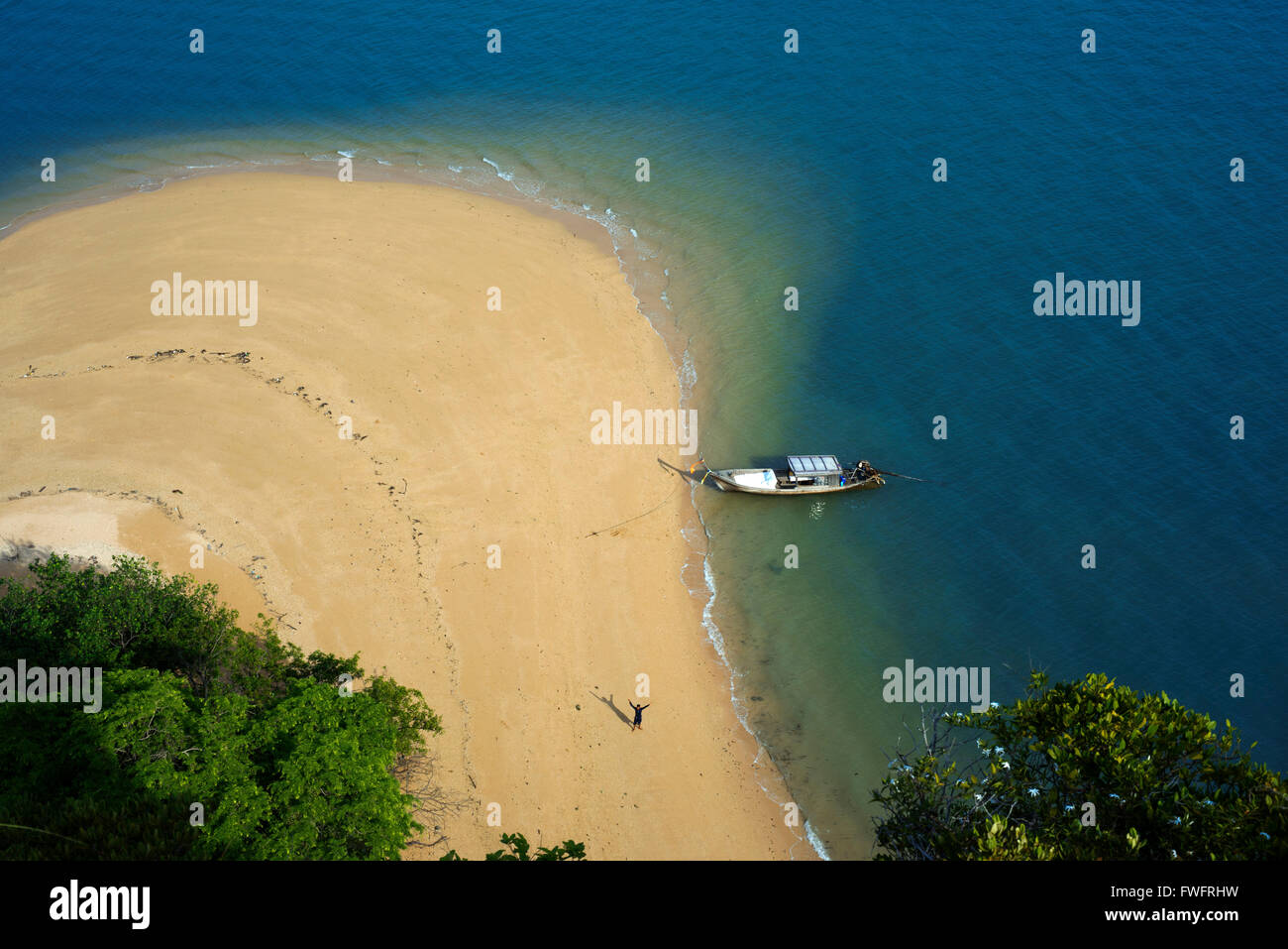 Koh Hong Archipielago. Krabi. The Koh Hong archipelago is a group of small islands between Krabi and the northern part of Phang Stock Photo