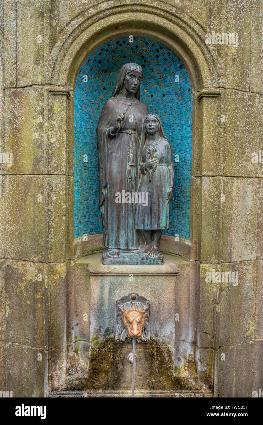 St Ann's Well, a natural spring in the heart of Buxton, Peak District ...