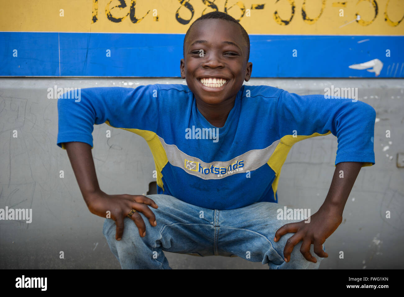 Kids, Democratic Republic of Congo Stock Photo