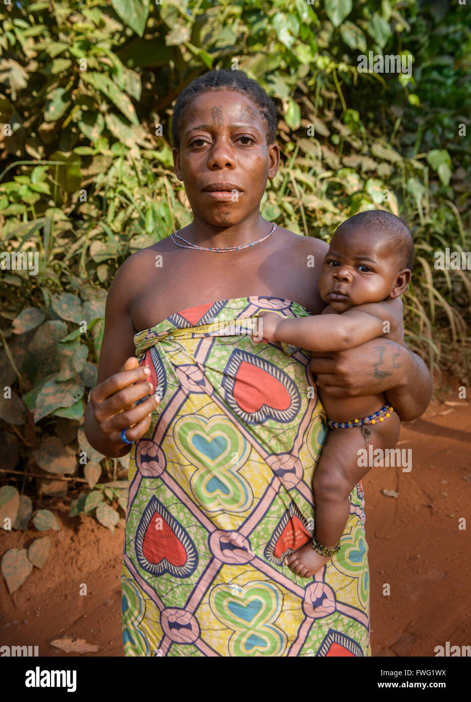 Congolese people, Democratic Republic of Congo Stock Photo