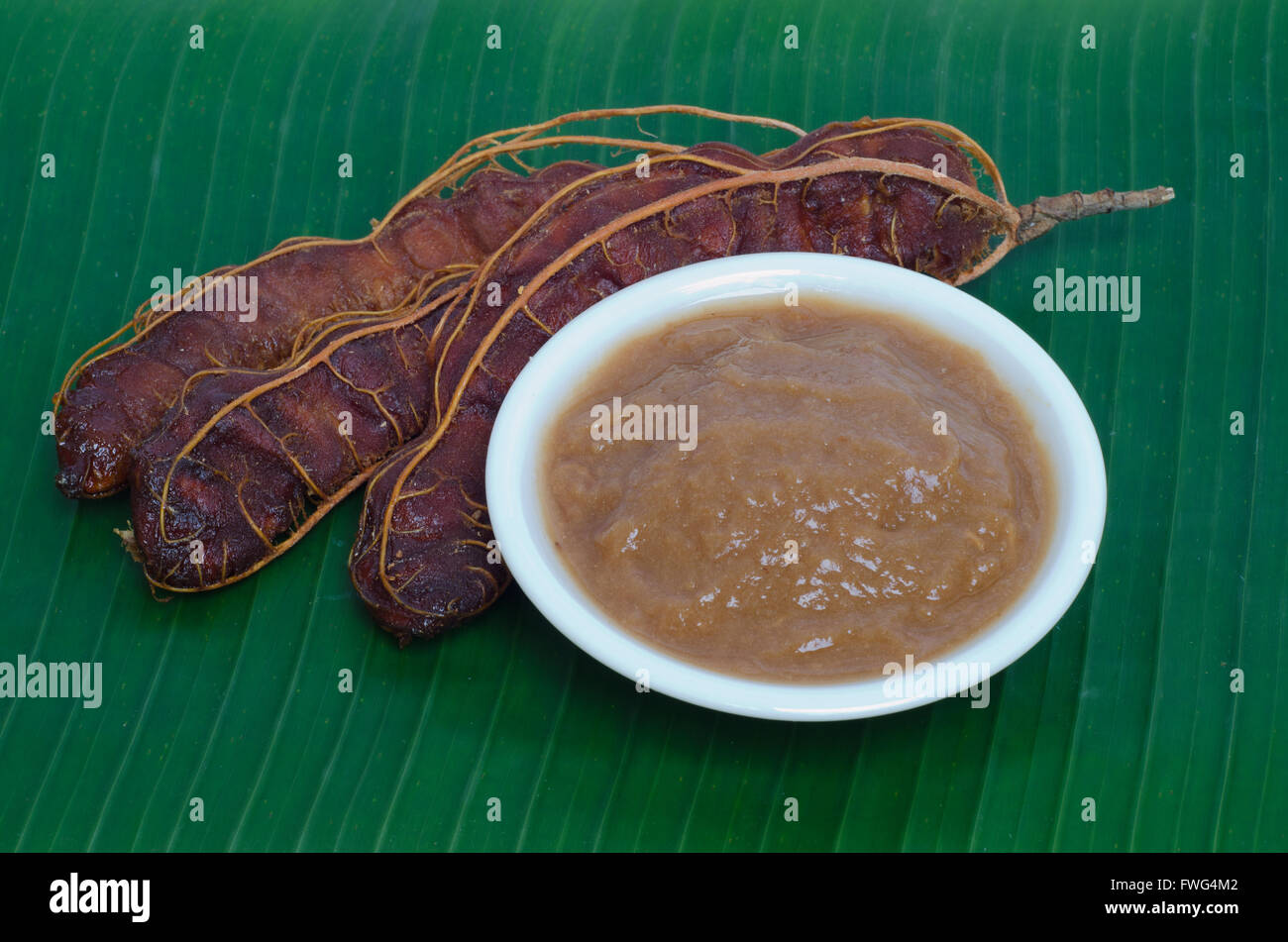 Ripe Tamarind And Tamarind Juice On Banana Leaf Background Stock Photo Alamy Ripe Tamarind And Tamarind Juice On Banana Leaf Background Stock Photo Alamy