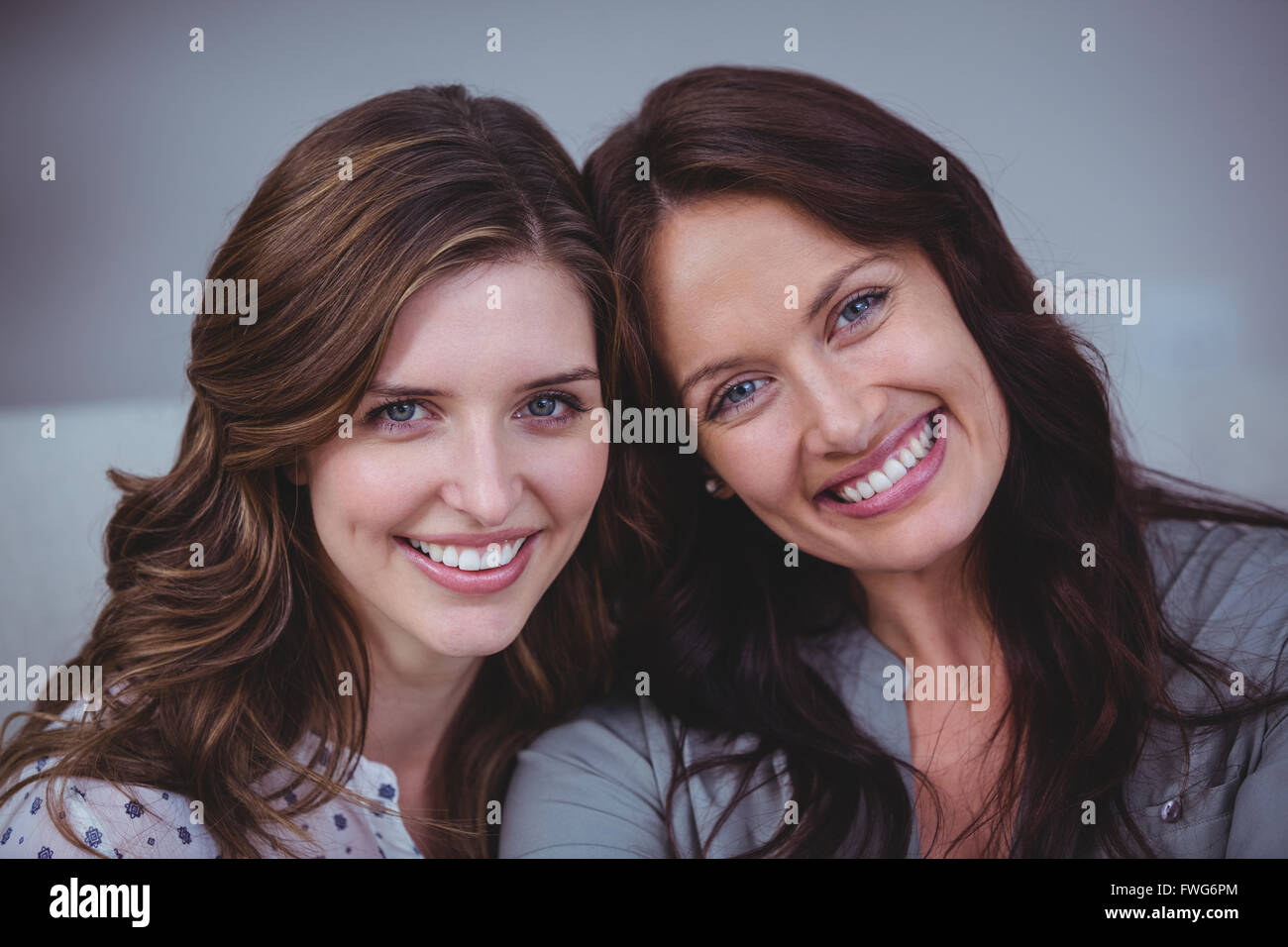 Portrait of beautiful women smiling Stock Photo - Alamy