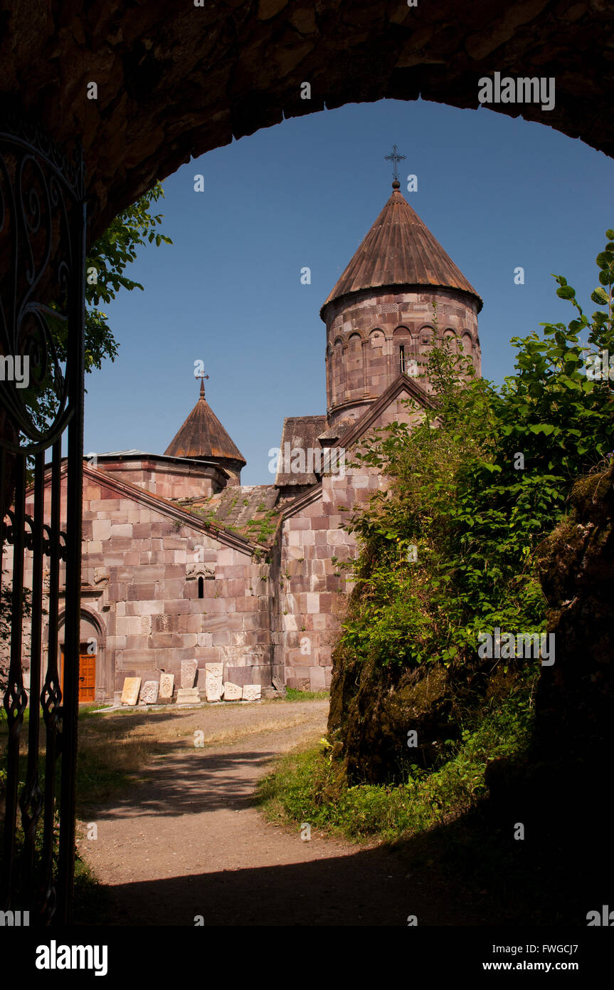 Makaravank  Monastery is a 10th to 13th century church complex in Achajur Village of Tavush Marz, Armenia Stock Photo