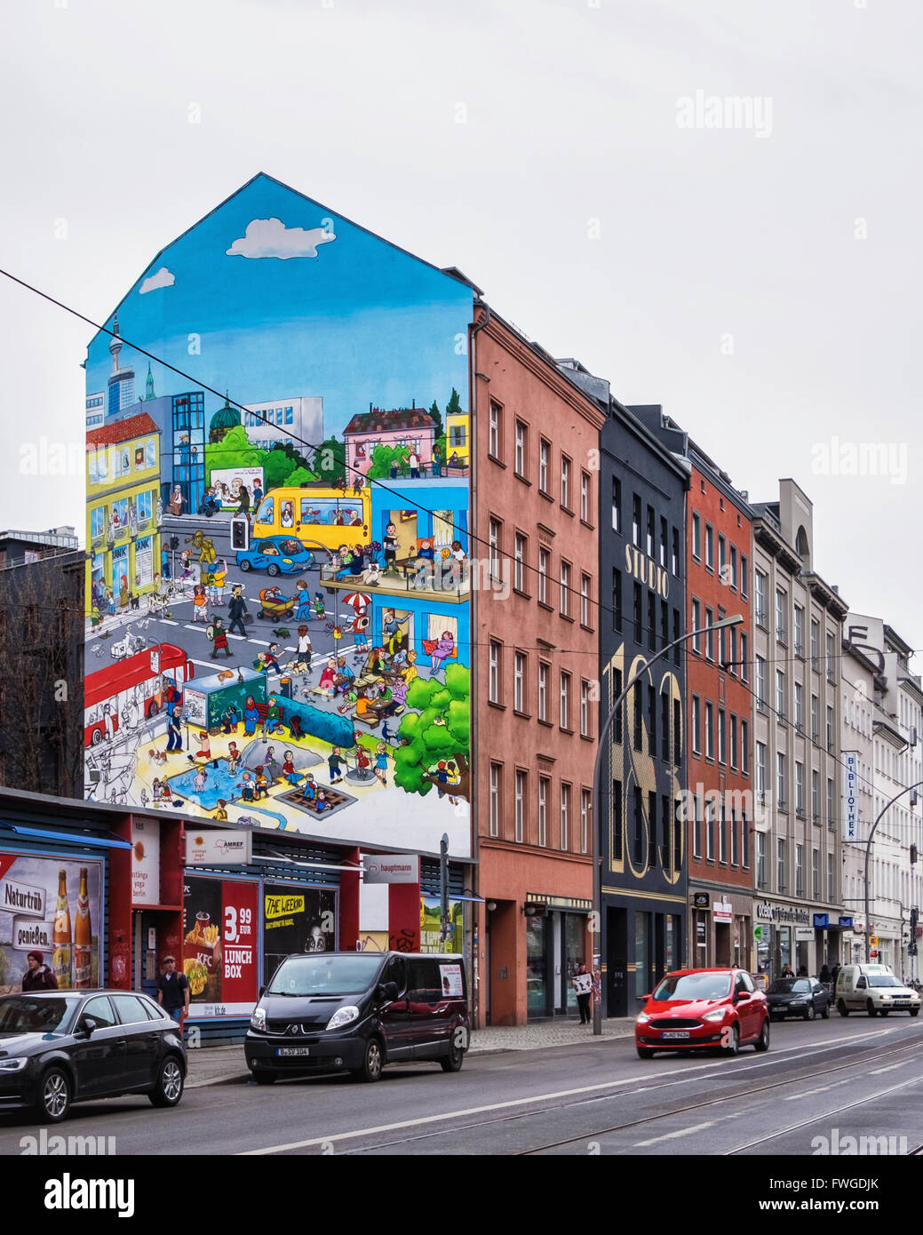 Aktion Mensch Charity Supports Barrier free Living Wall Mural Aktion mensch charity supports barrier free living wall mural
