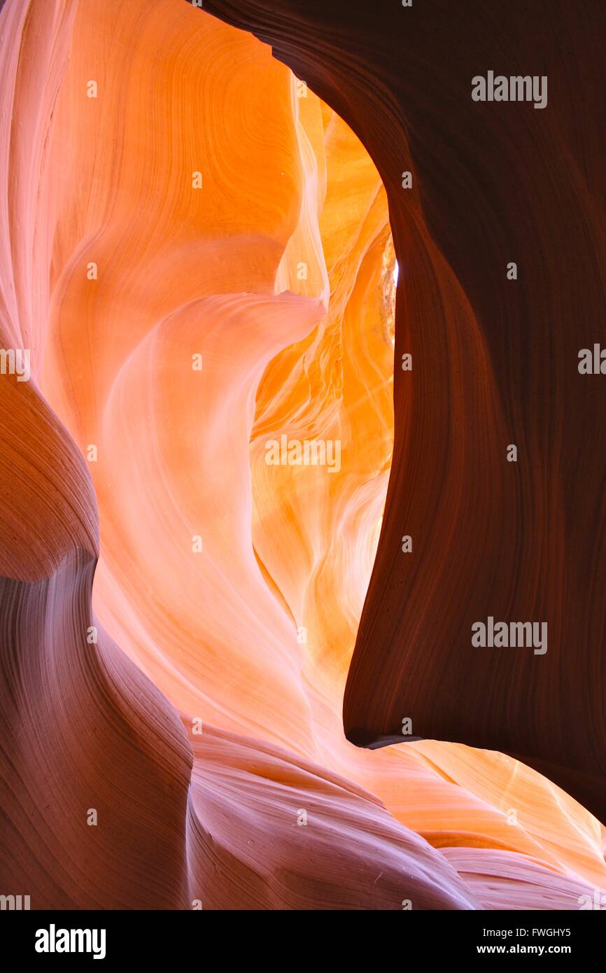 Detail of a beautiful canyon Stock Photo