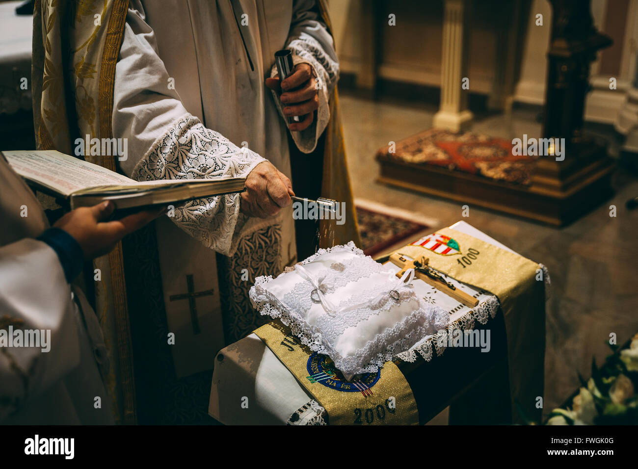 Sprinkling Holy Water High Resolution Stock Photography and Images Alamy