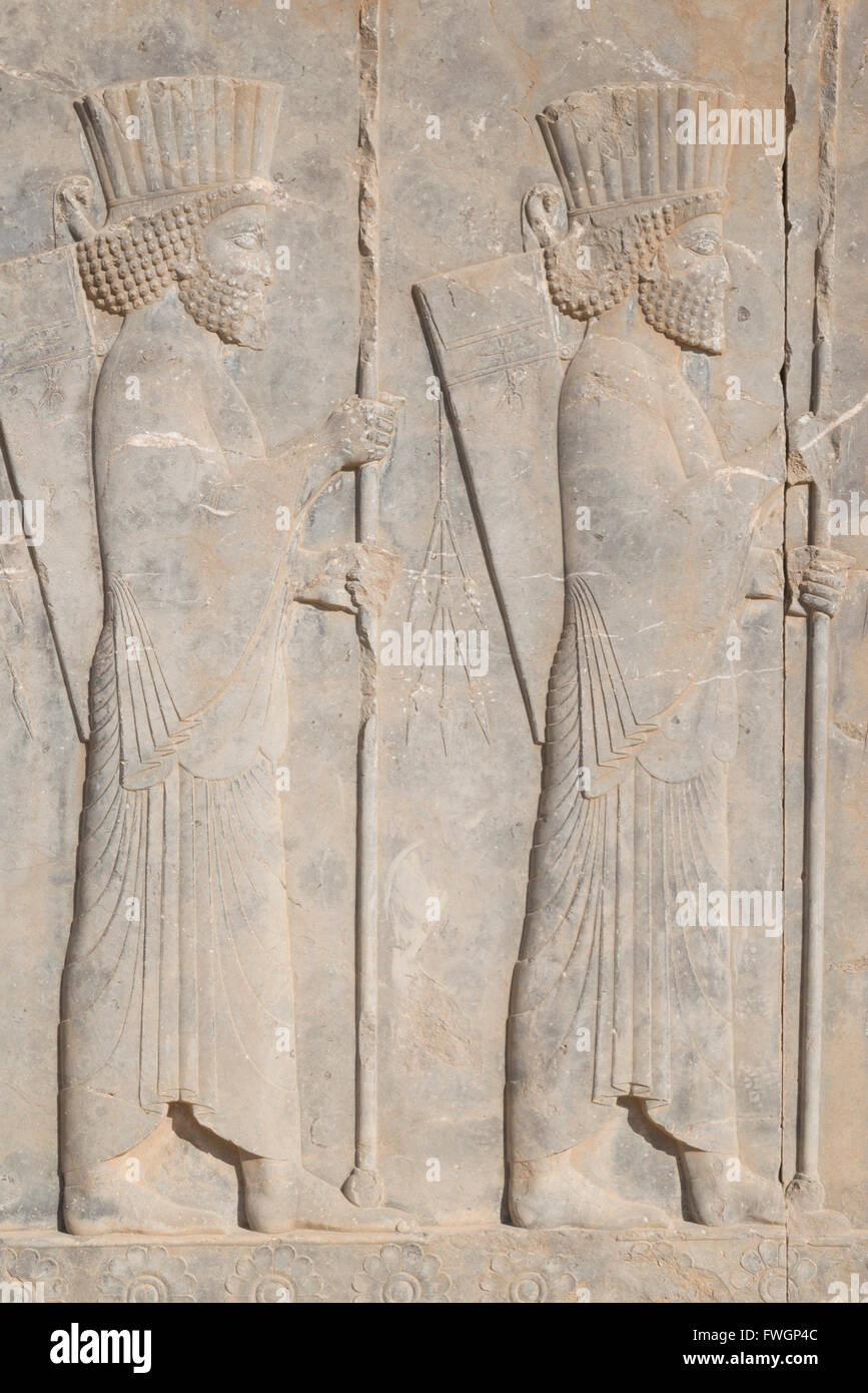 Persepolis archeological site, Iran, Western Asia Stock Photo