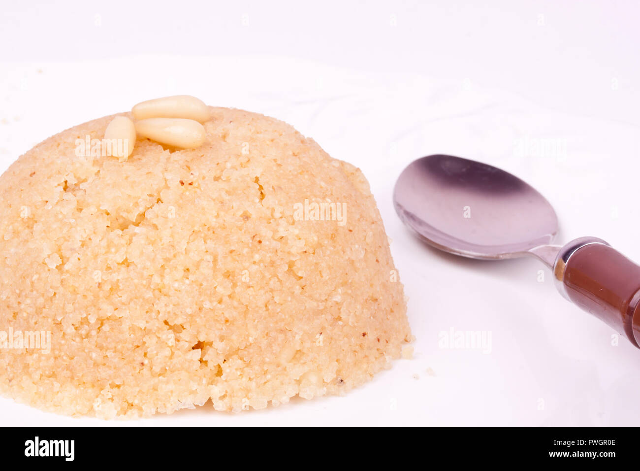 semolina halva Stock Photo Alamy