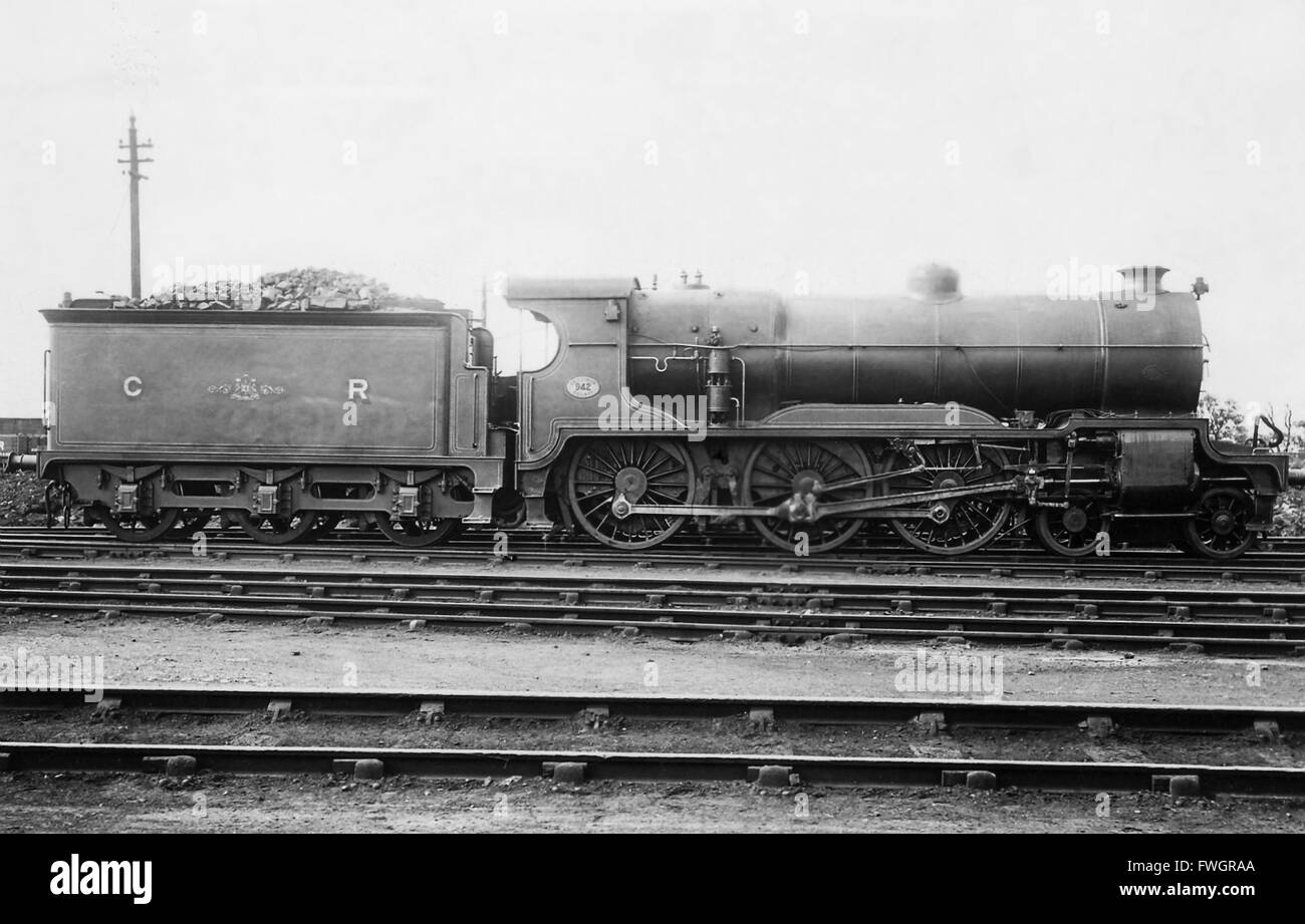 Caledonian Railway 4-6-0 River Class Steam locomotive 942 Stock Photo