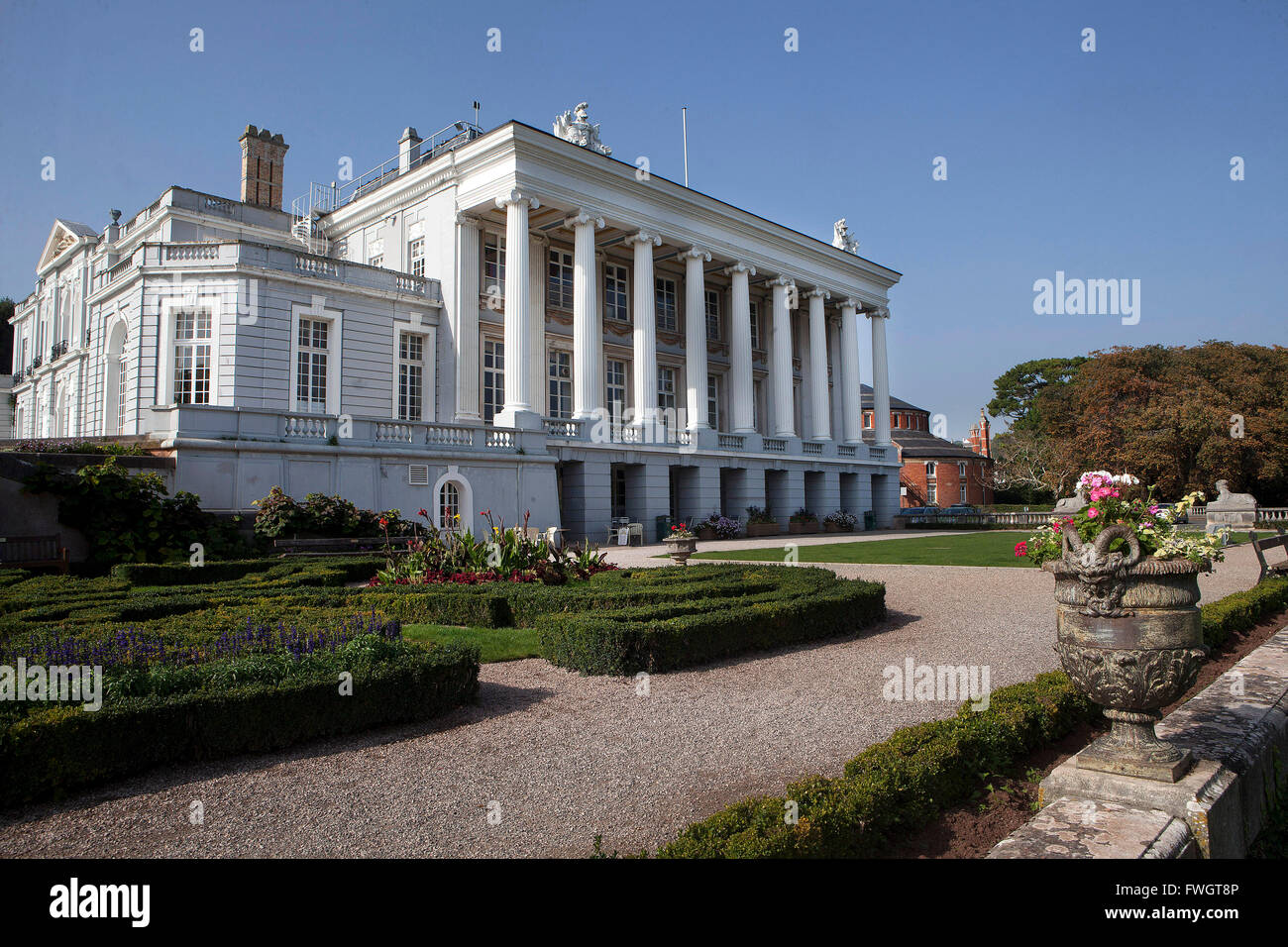 Agatha Christie's Torquay Oldway Mansion where Agatha went dancing in