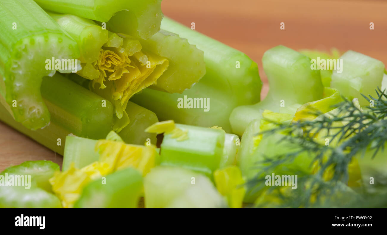 stalks of celery and fennel Stock Photo Alamy