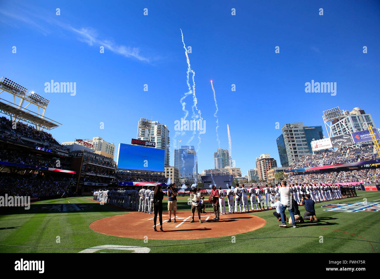 San Diego Padres catcher Mike Piazza waits for the game to start between  the Padres and the Los Angeles Dodgers at Petco Park in San Diego, CA, on  August 23, 2006. The