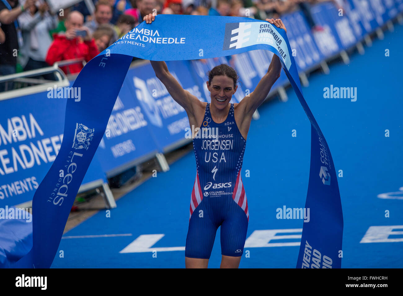12.06.2016. Leeds City Centre, Leeds, England. ITU Columbia