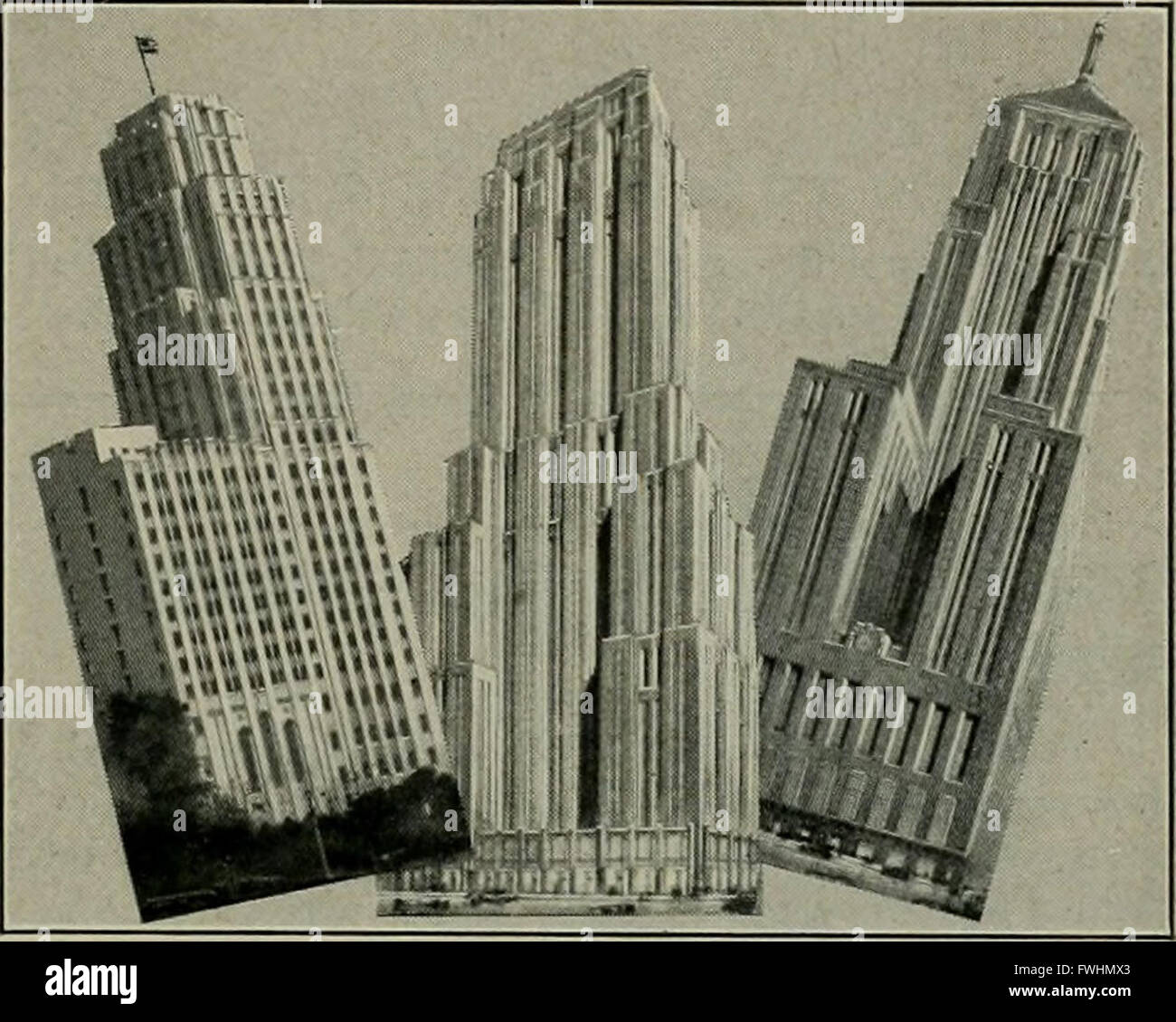 A 1930 publication detailing advancements in architecture and ...
