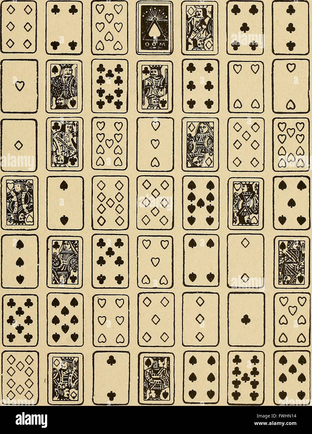 The mystic test book; or, The magic of the cards. Giving the mystic